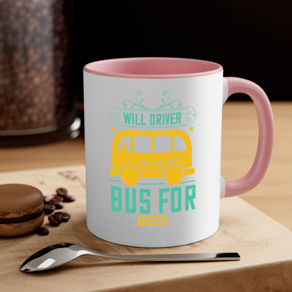 will driver bus for beer Style 6#- bus driver-Mug / Coffee Cup