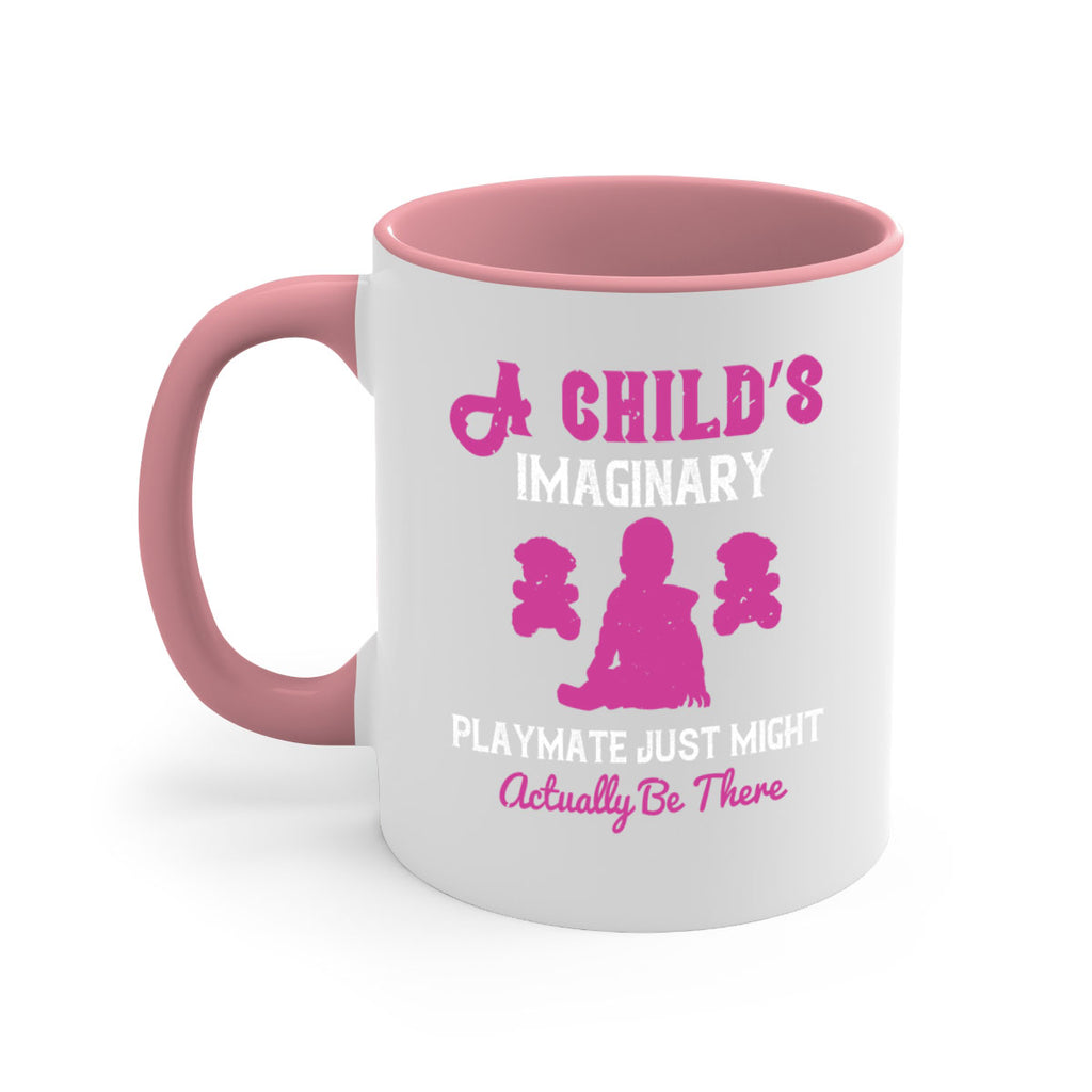 A child’s imaginary playmate just might actually be there Style 6#- kids-Mug / Coffee Cup