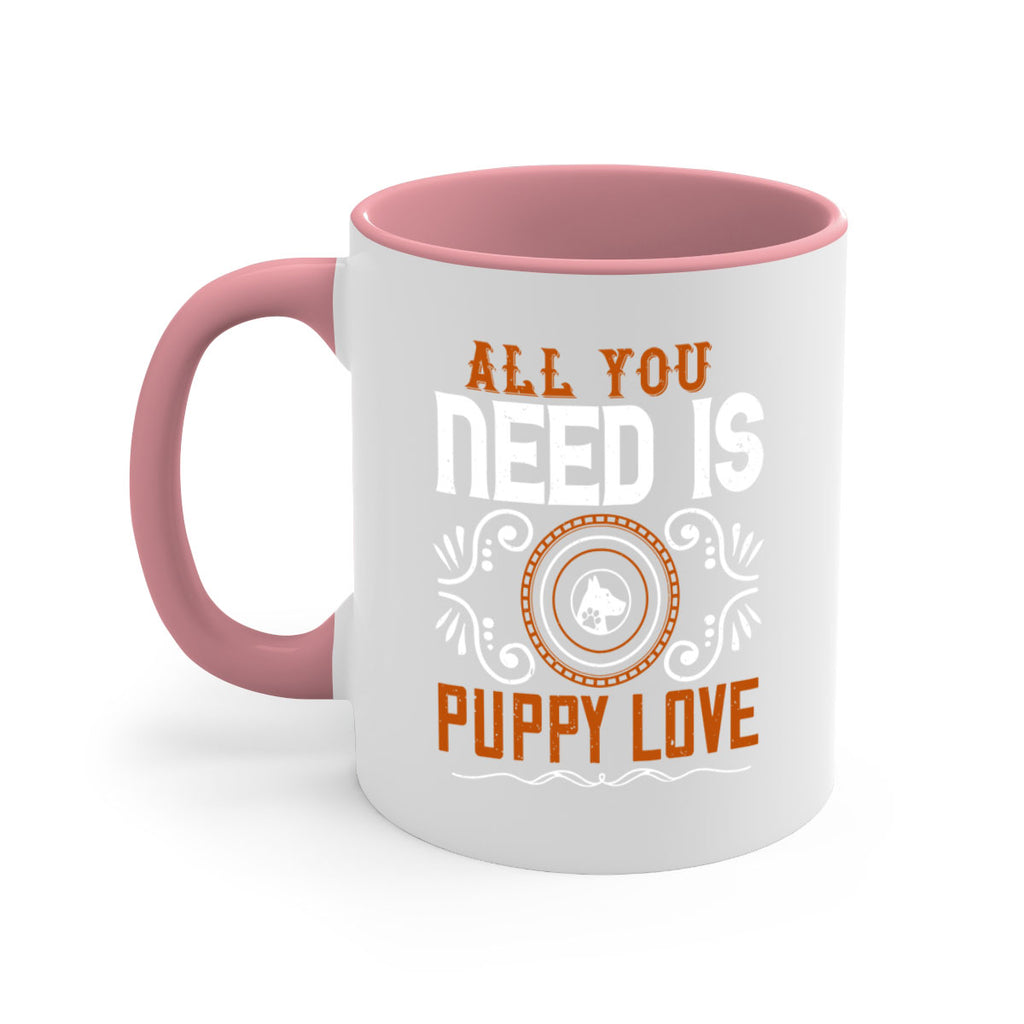 All you need is puppy love Style 155#- Dog-Mug / Coffee Cup