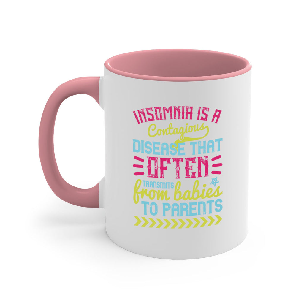Insomnia is a contagious disease that often transmits from babies to parents Style 115#- baby2-Mug / Coffee Cup