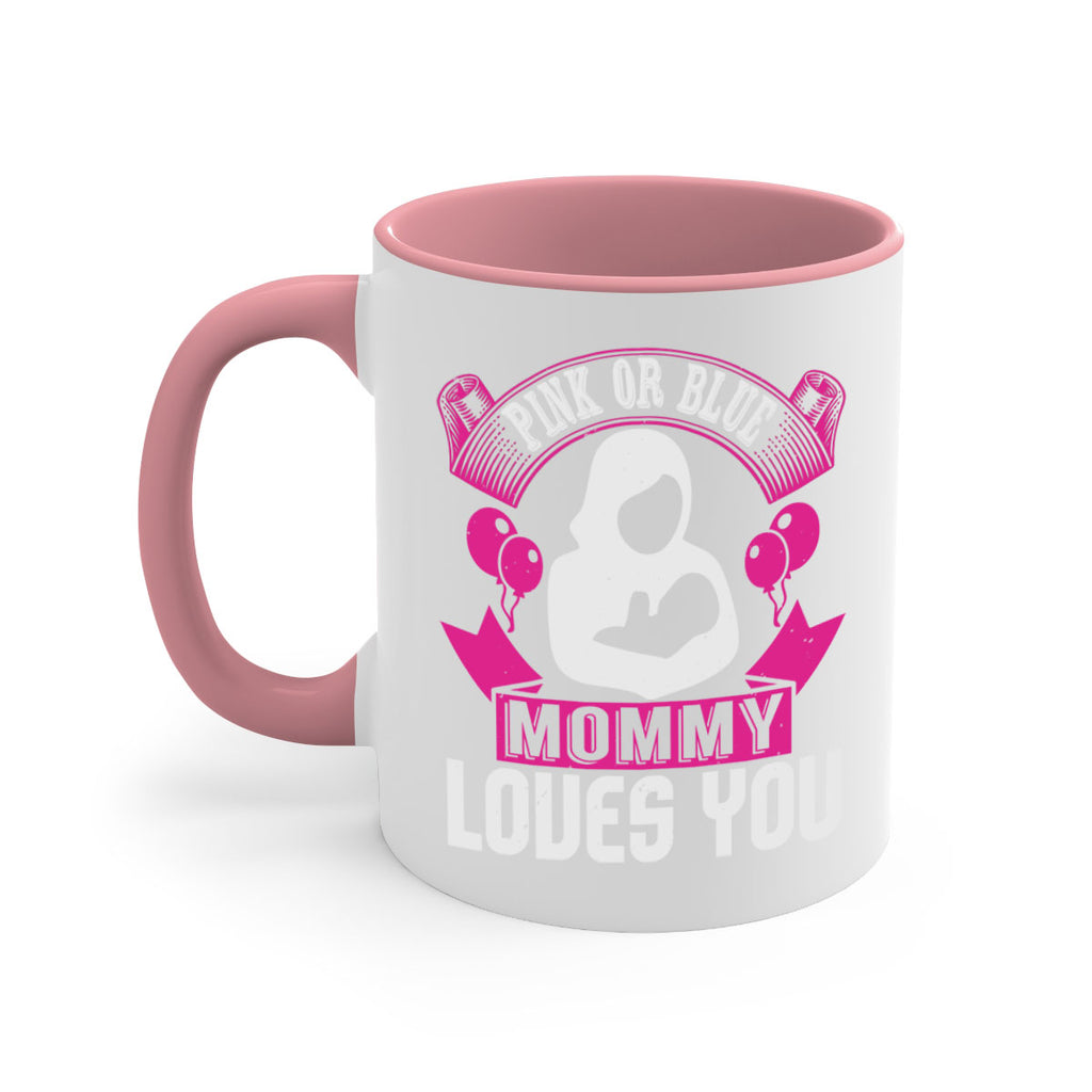 Pink or Blue Monny Loves You Style 178#- baby2-Mug / Coffee Cup
