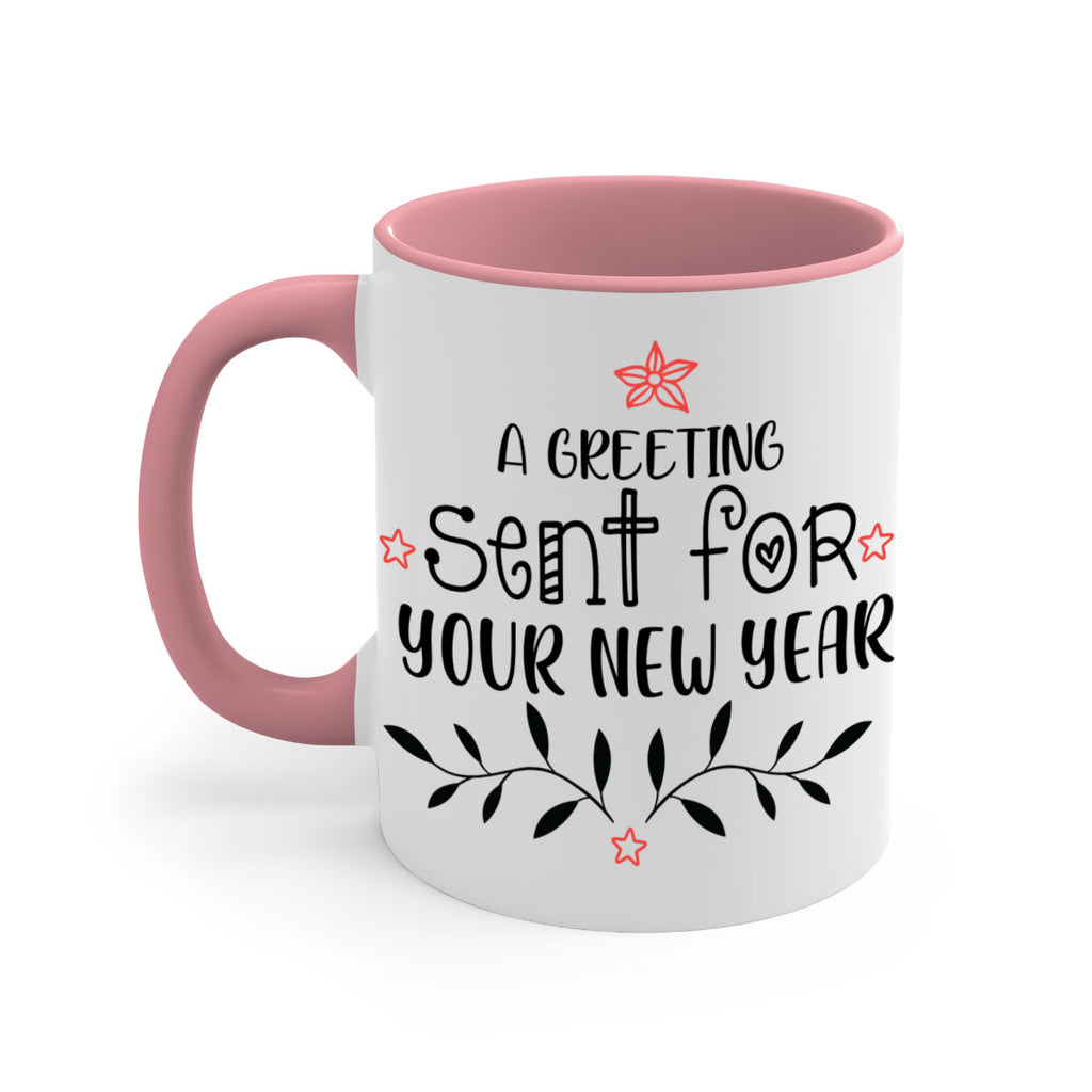 a greeting sent for your new year style 40#- christmas-Mug / Coffee Cup