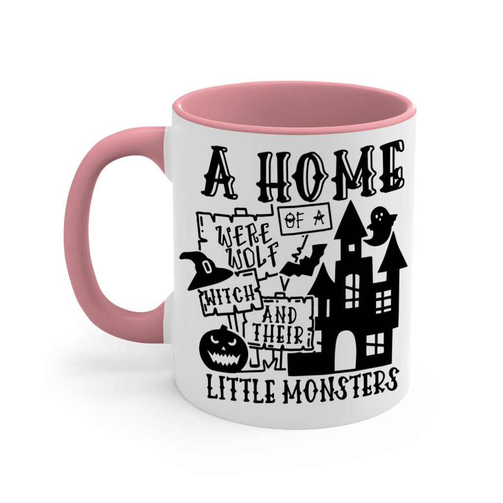 a home of a were wolf witch and their little monsters 96#- halloween-Mug / Coffee Cup