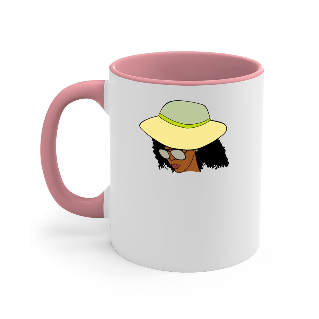 black afro 45#- Black women - Girls-Mug / Coffee Cup