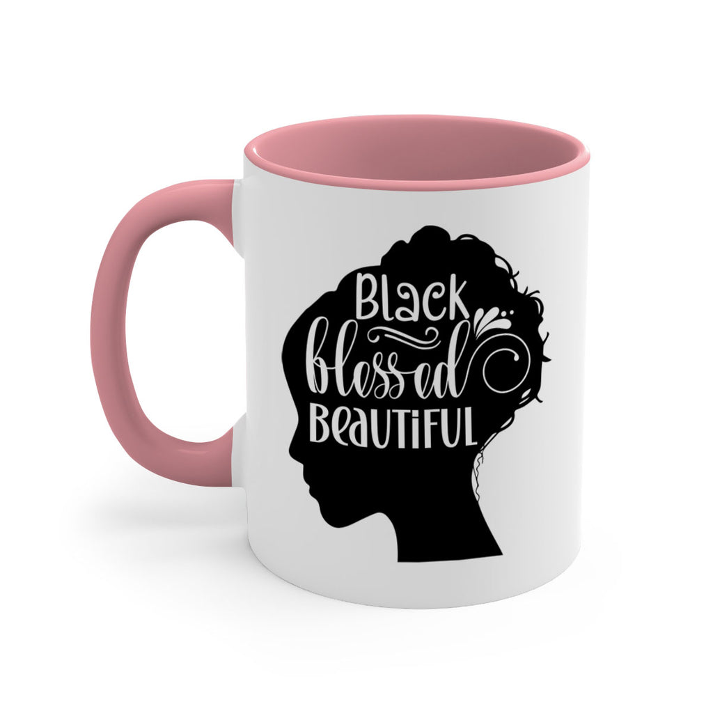 black blessed beautiful Style 62#- Black women - Girls-Mug / Coffee Cup