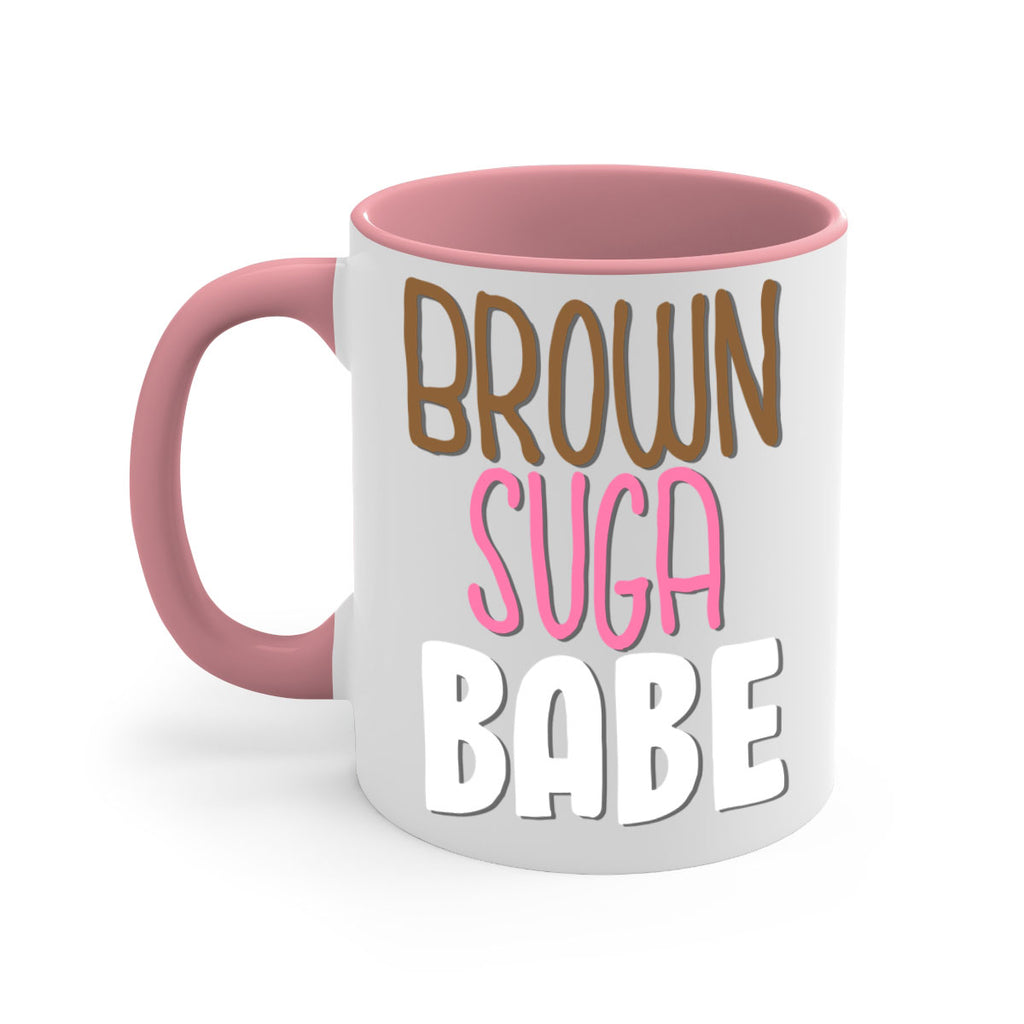 brown suga babe 190#- black words - phrases-Mug / Coffee Cup