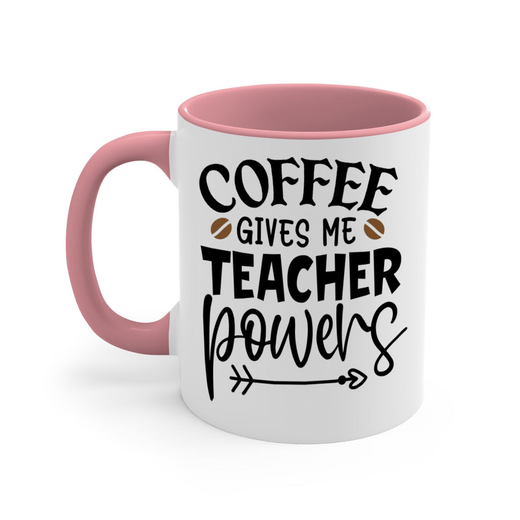 coffee gives me teacher powers Style 187#- teacher-Mug / Coffee Cup