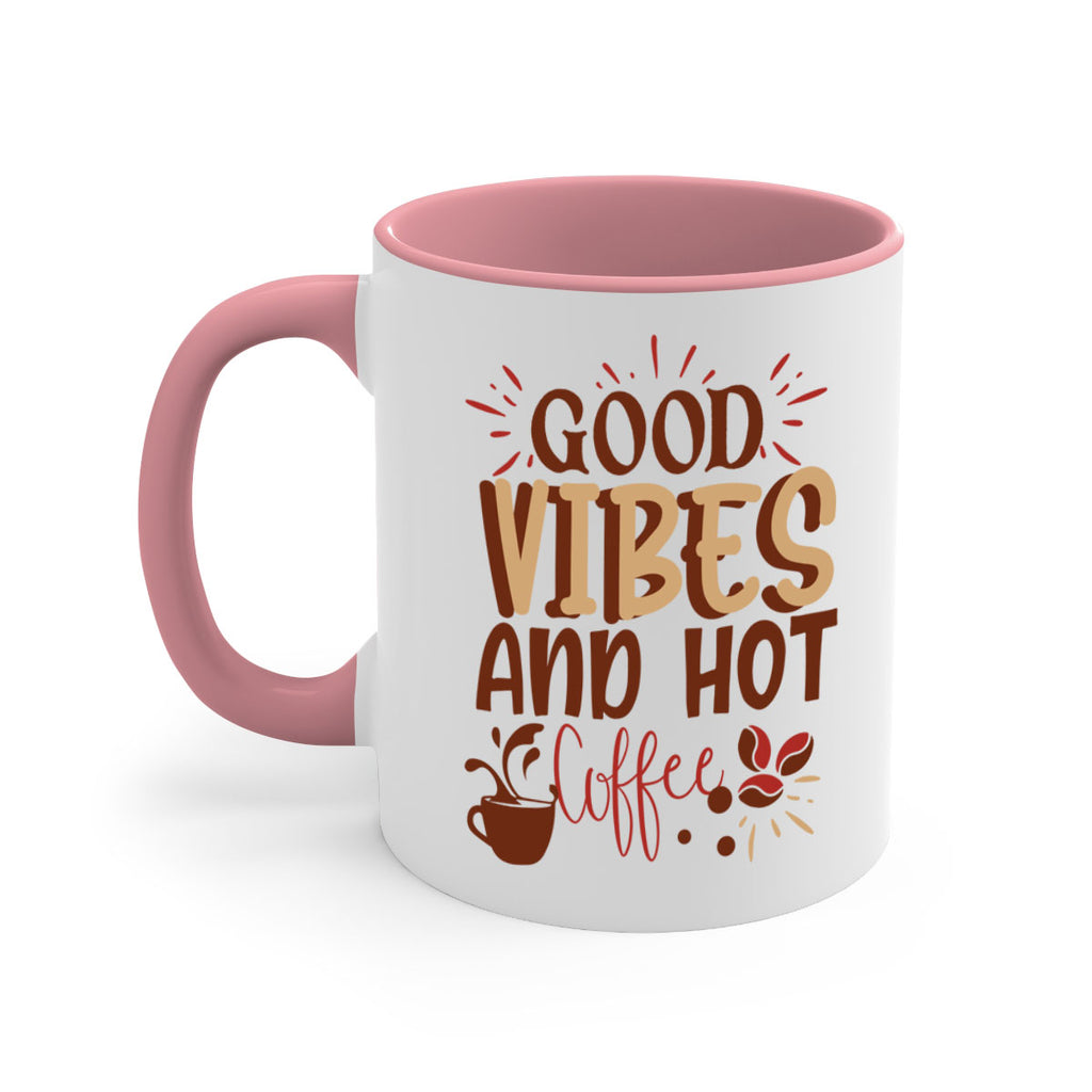 good vibes and hot coffee 212#- coffee-Mug / Coffee Cup