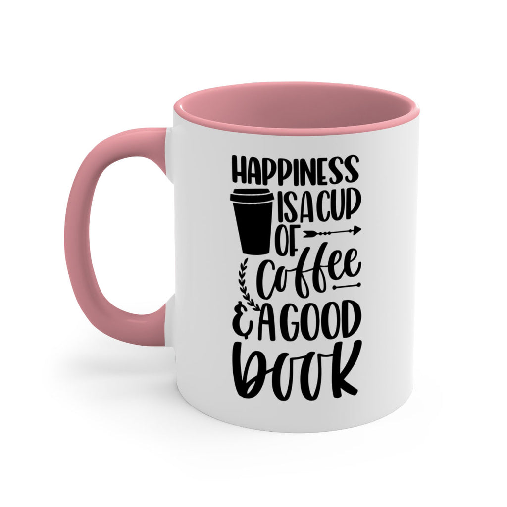 happiness is a cup of coffee 39#- Reading - Books-Mug / Coffee Cup
