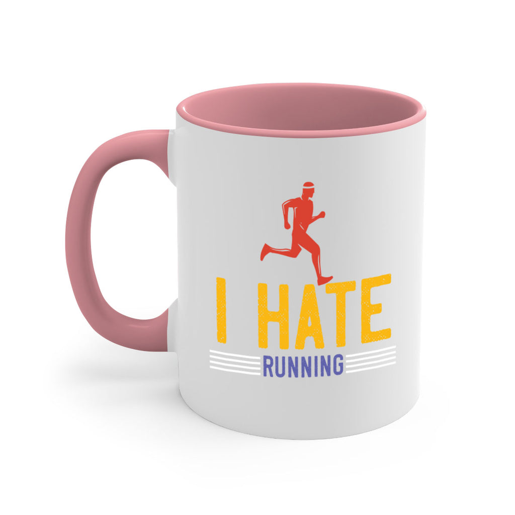 i hate running 40#- running-Mug / Coffee Cup