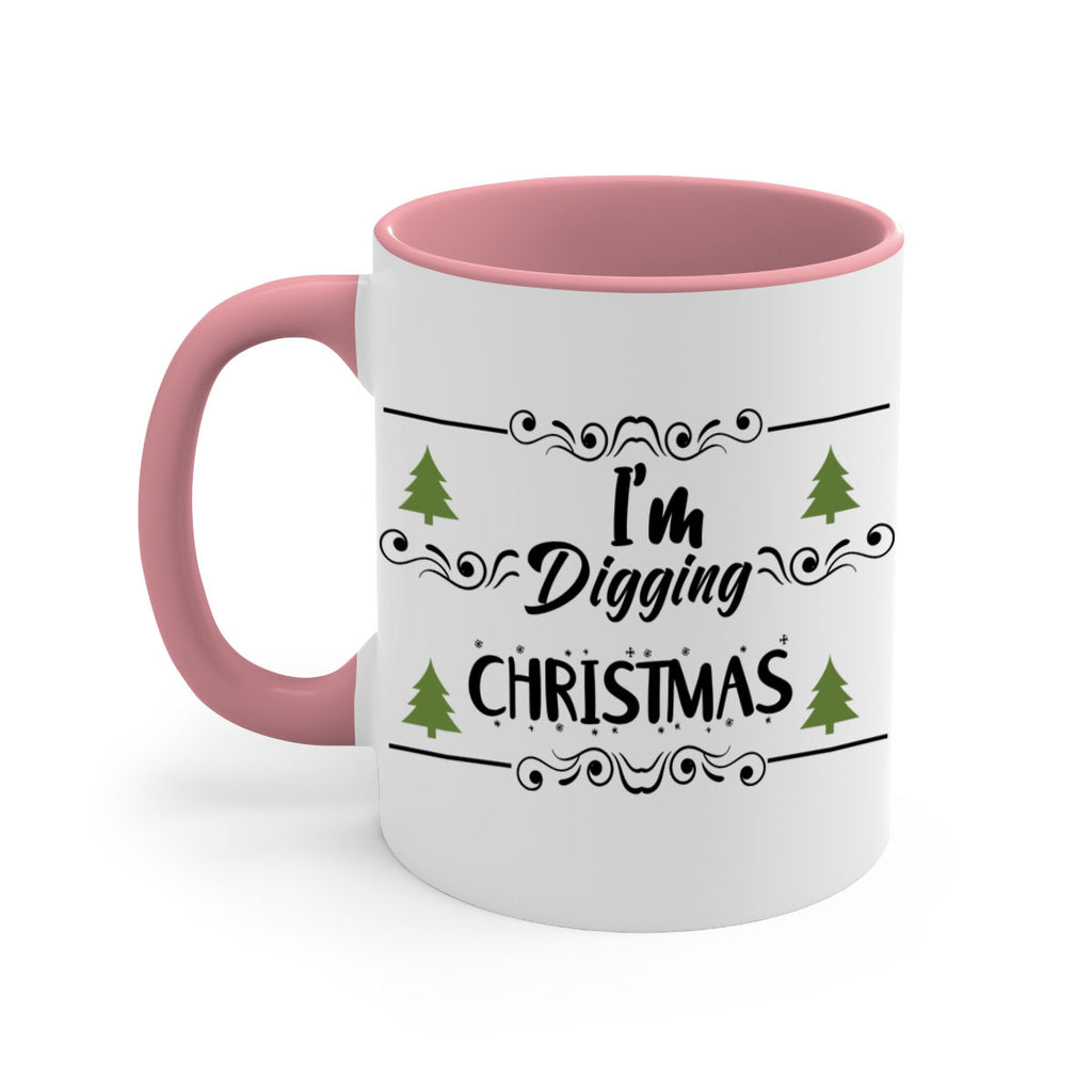 i m digging christmas style 338#- christmas-Mug / Coffee Cup