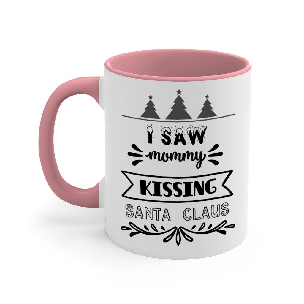 i saw mommy kissing santa claus style 345#- christmas-Mug / Coffee Cup