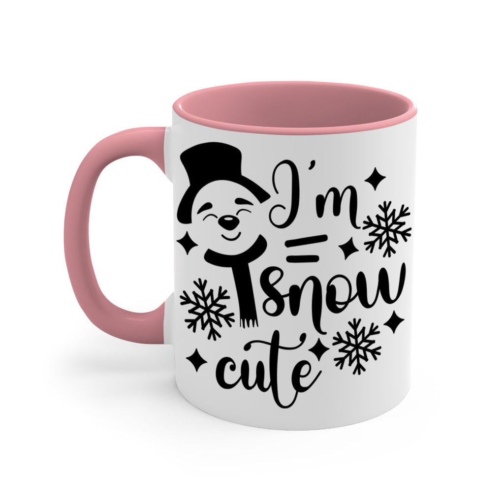 i'm snow cute style 357#- christmas-Mug / Coffee Cup
