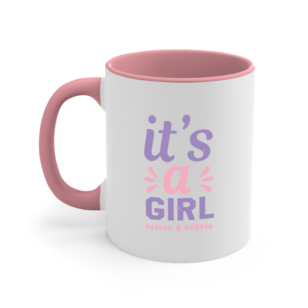 its a girl Style 32#- baby shower-Mug / Coffee Cup