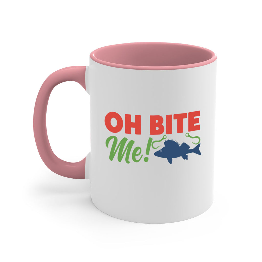 oh bite me 202#- fishing-Mug / Coffee Cup