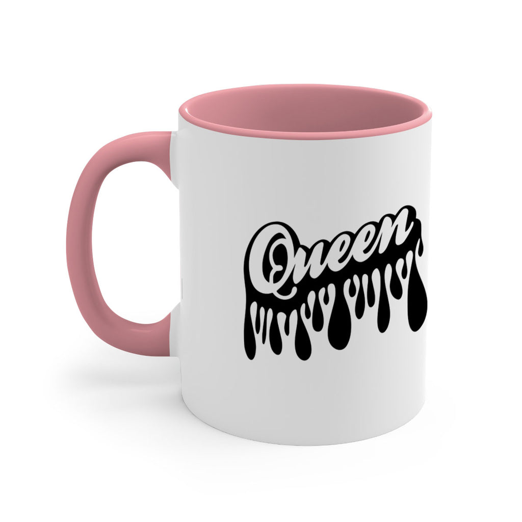 queen- black words - phrases-Mug / Coffee Cup