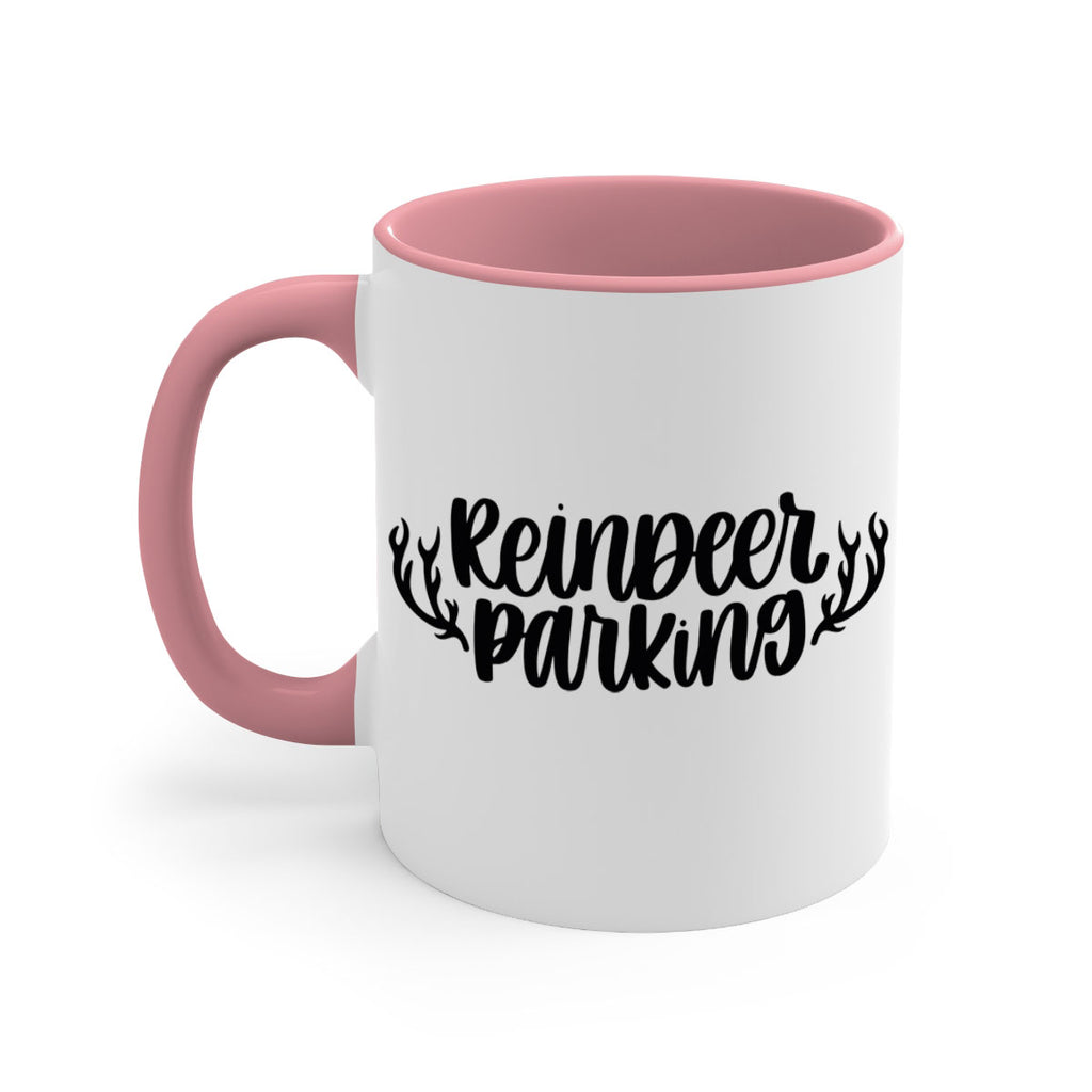 reindeer parking 64#- christmas-Mug / Coffee Cup