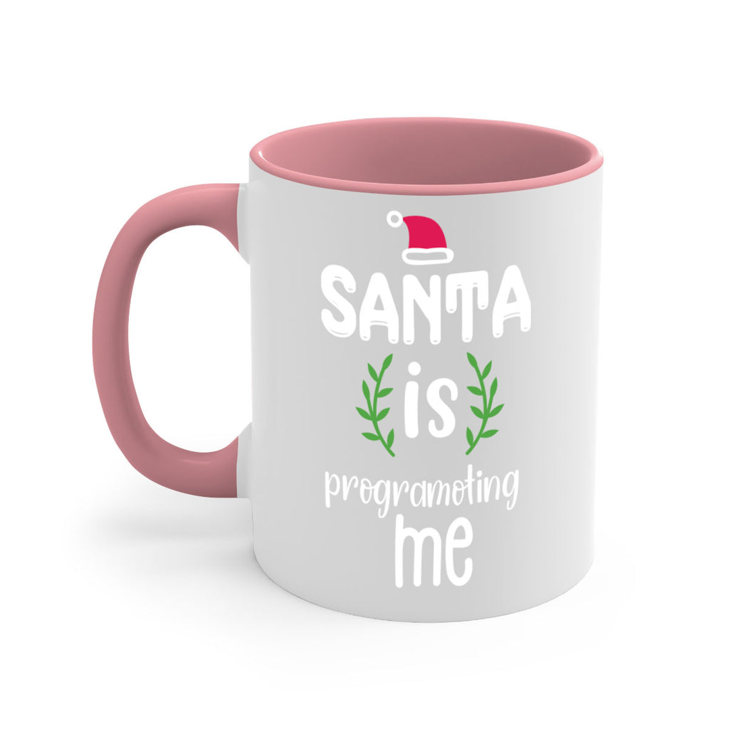 santa is programoting me style 606#- christmas-Mug / Coffee Cup