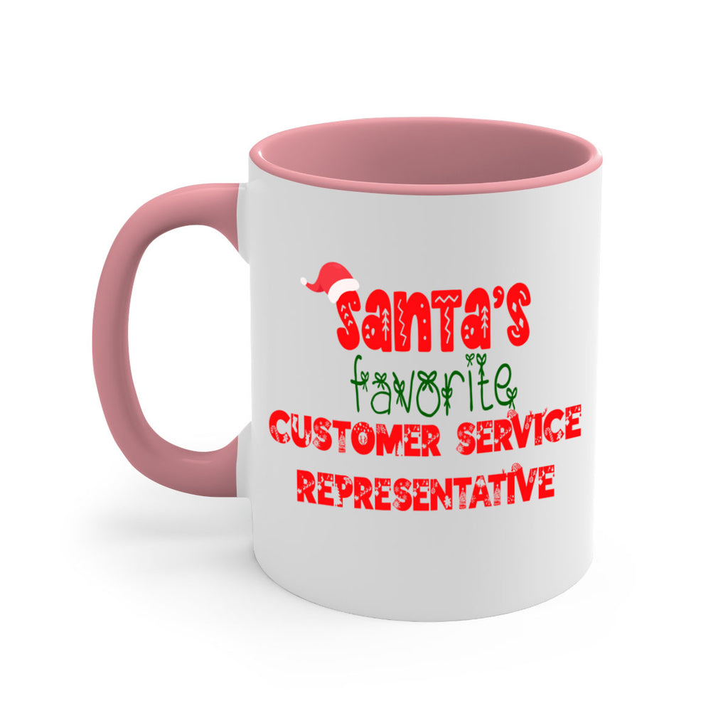 santas favorite customer service representative style 762#- christmas-Mug / Coffee Cup