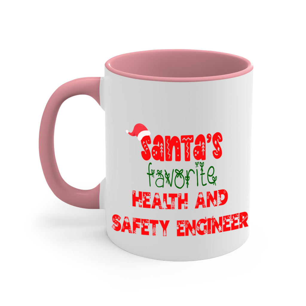 santas favorite health and safety engineer style 865#- christmas-Mug / Coffee Cup
