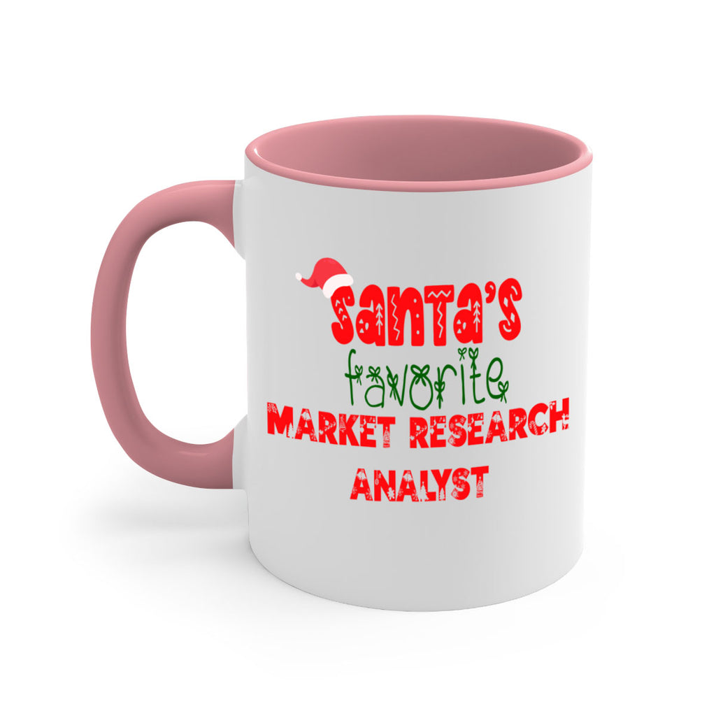 santas favorite market research analyst style 939#- christmas-Mug / Coffee Cup