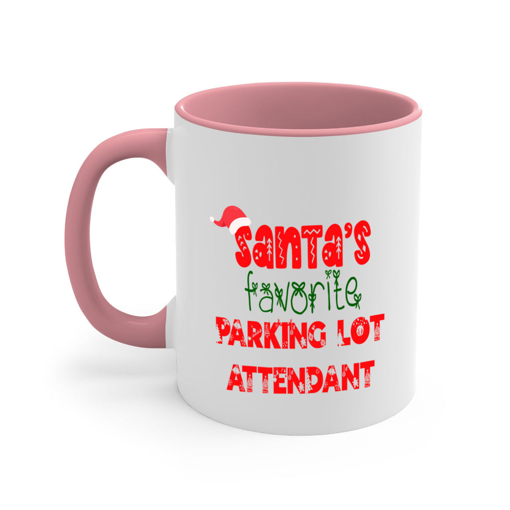 santas favorite parking lot attendant style 999#- christmas-Mug / Coffee Cup