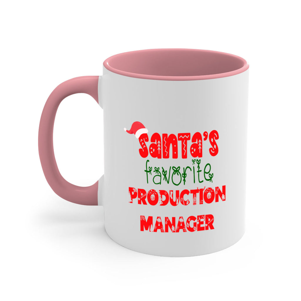 santas favorite production manager style 1040#- christmas-Mug / Coffee Cup