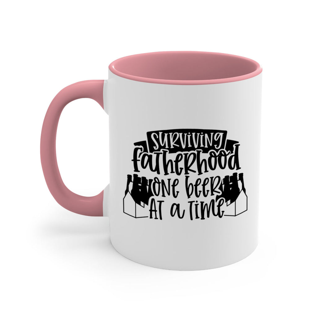 surviving fatherhood one beer at a time 19#- fathers day-Mug / Coffee Cup