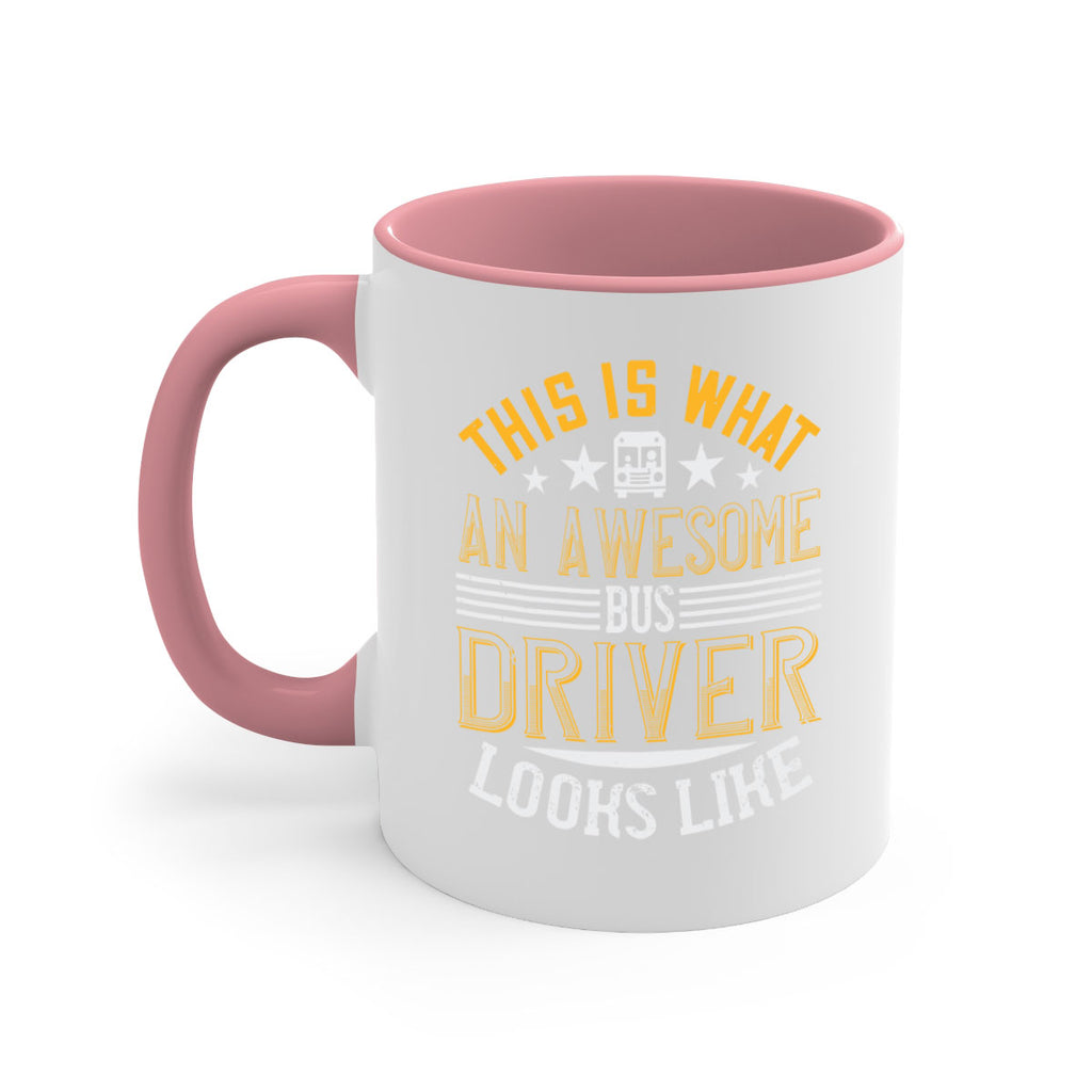 this is what an awesome bus driver looks like Style 10#- bus driver-Mug / Coffee Cup