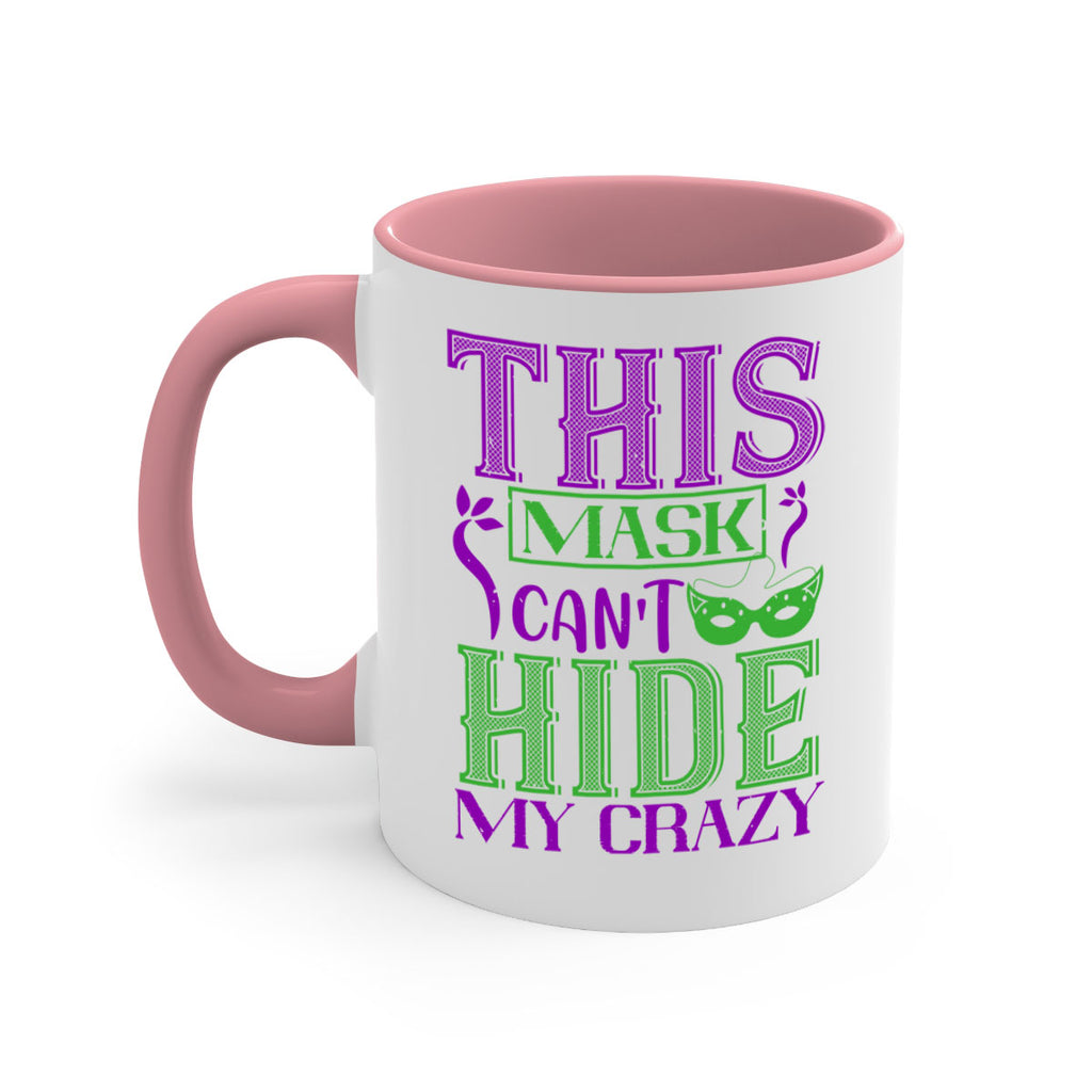 this mask can’t hide my crazy 35#- mardi gras-Mug / Coffee Cup