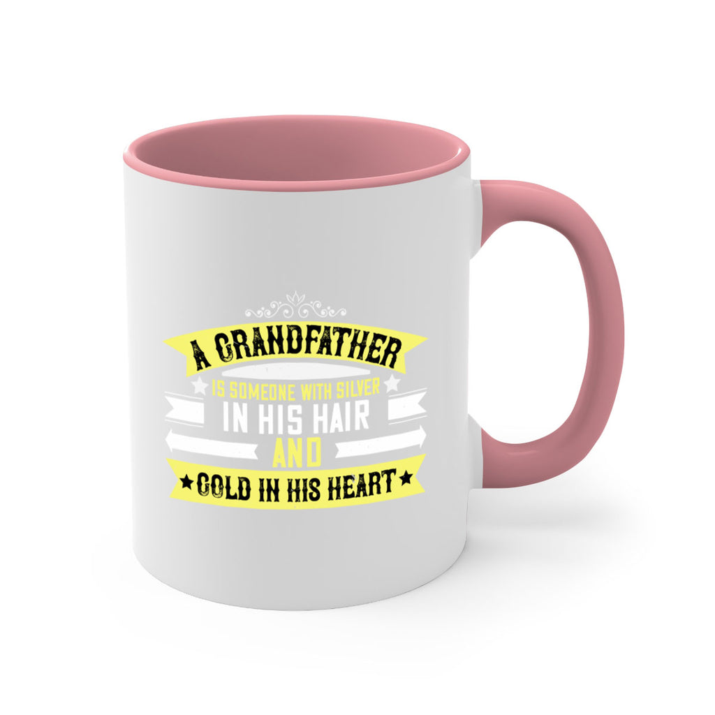 A grandfather is someone with silver 88#- grandpa-Mug / Coffee Cup