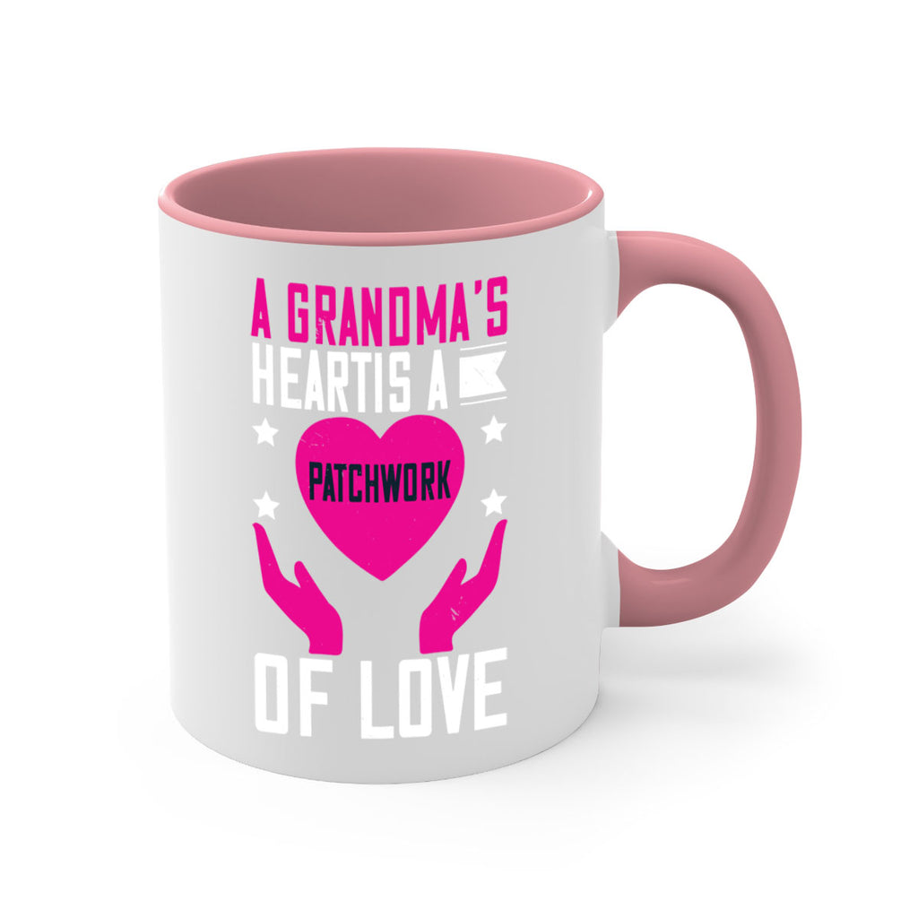 A grandma’s heart is a patchwork of love 86#- grandma-Mug / Coffee Cup