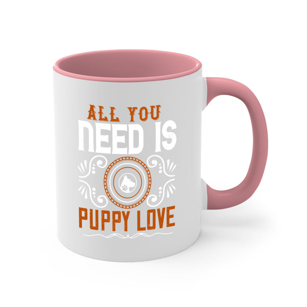All you need is puppy love Style 155#- Dog-Mug / Coffee Cup