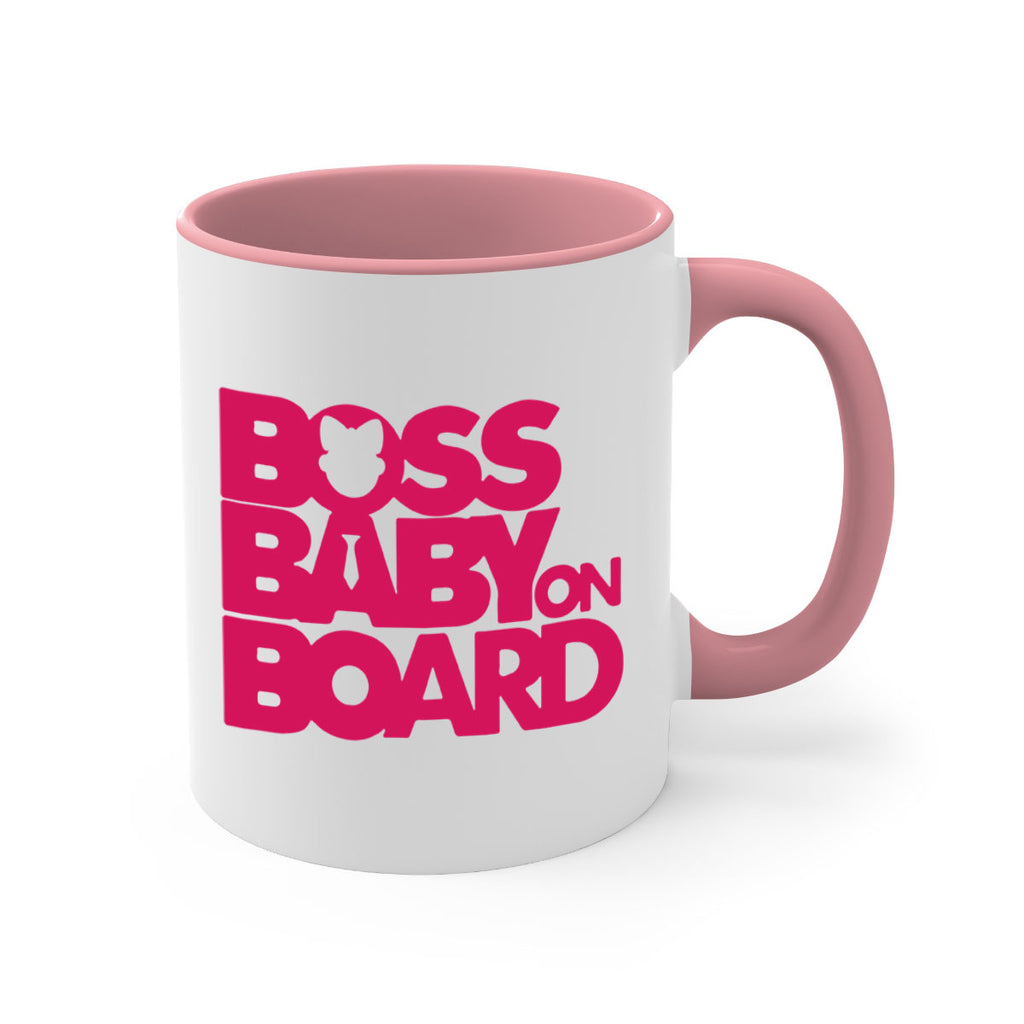 Boss Baby On Board 3#- black words - phrases-Mug / Coffee Cup