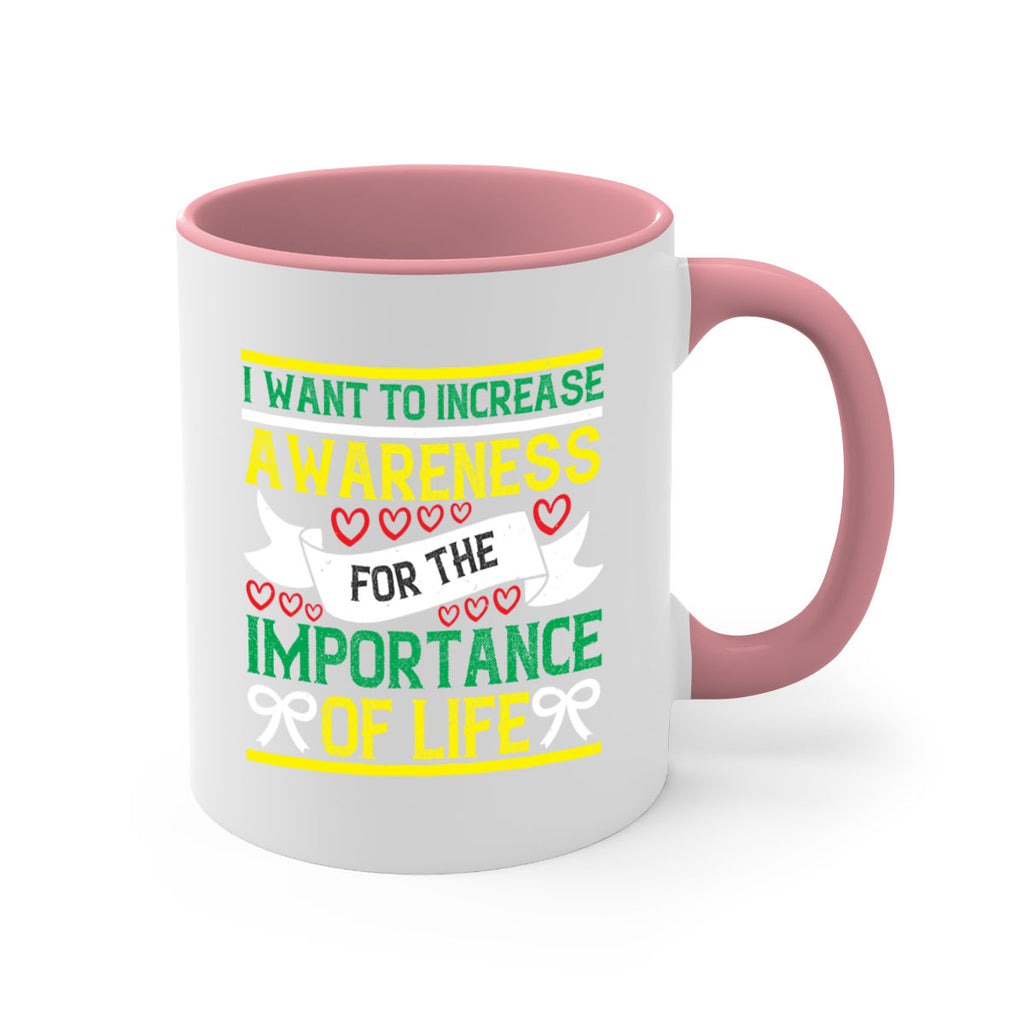 I want to increase awareness for the importance of life Style 44#- Self awareness-Mug / Coffee Cup