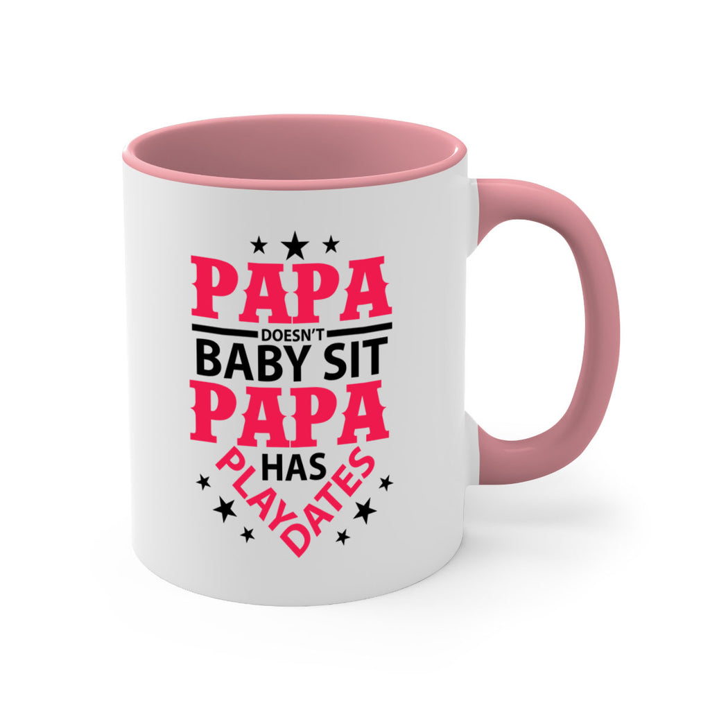 Papa Doesnt baby sit papa 117#- grandpa-Mug / Coffee Cup