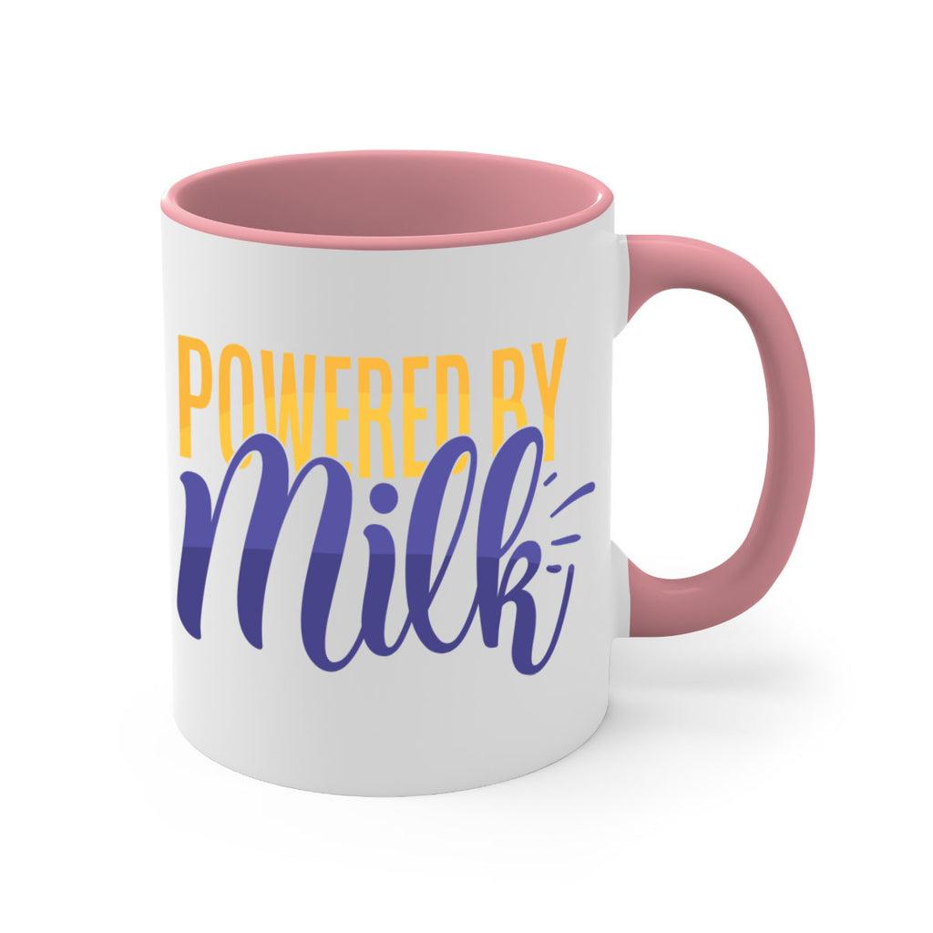 Powered By Milk Style 204#- baby2-Mug / Coffee Cup