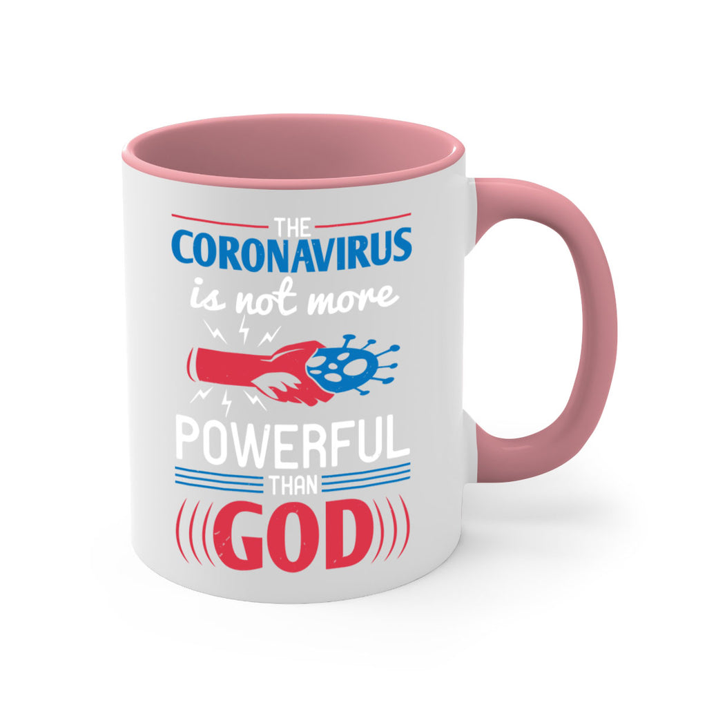 The coronavirus is not more powerful than God Style 21#- corona virus-Mug / Coffee Cup