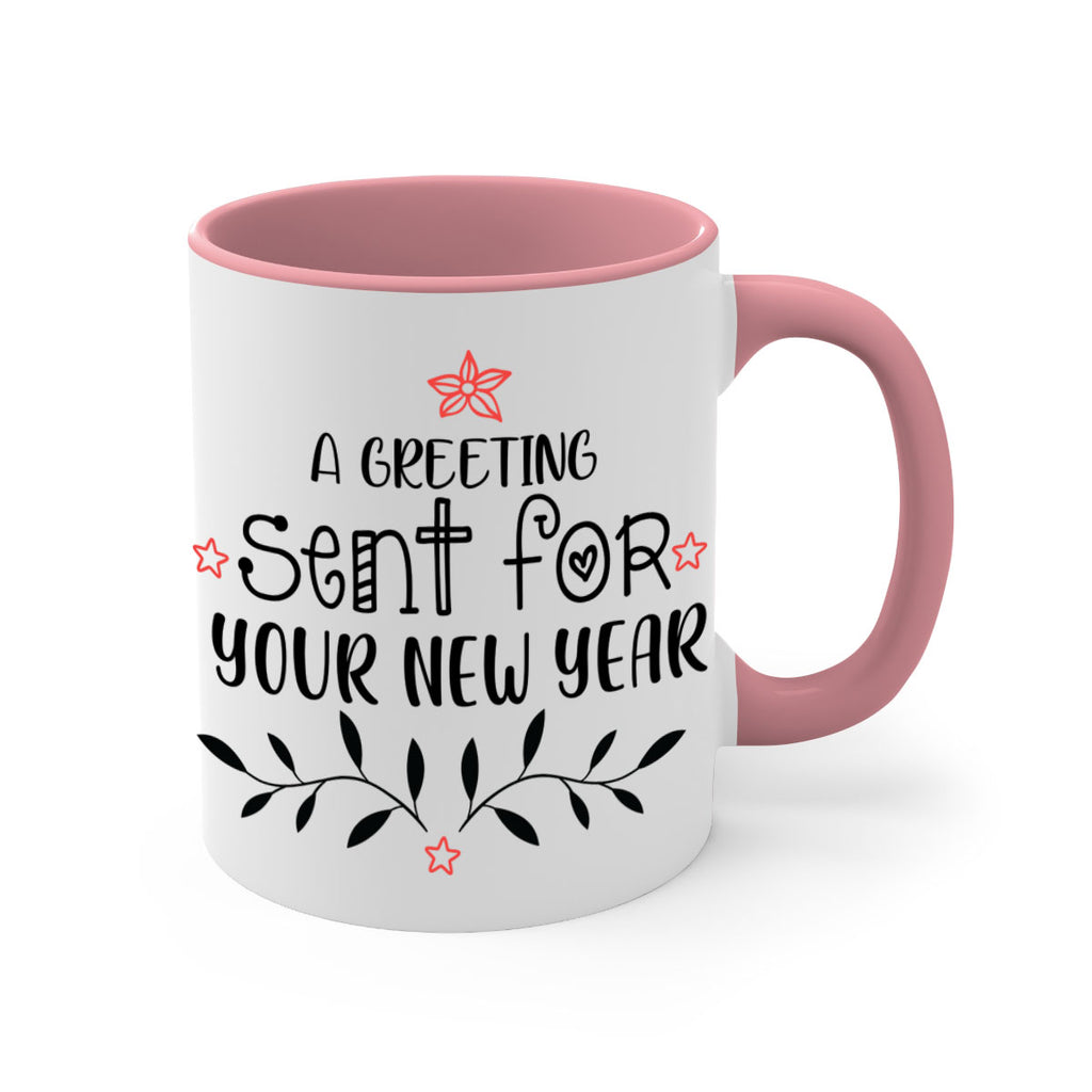 a greeting sent for your new year style 40#- christmas-Mug / Coffee Cup