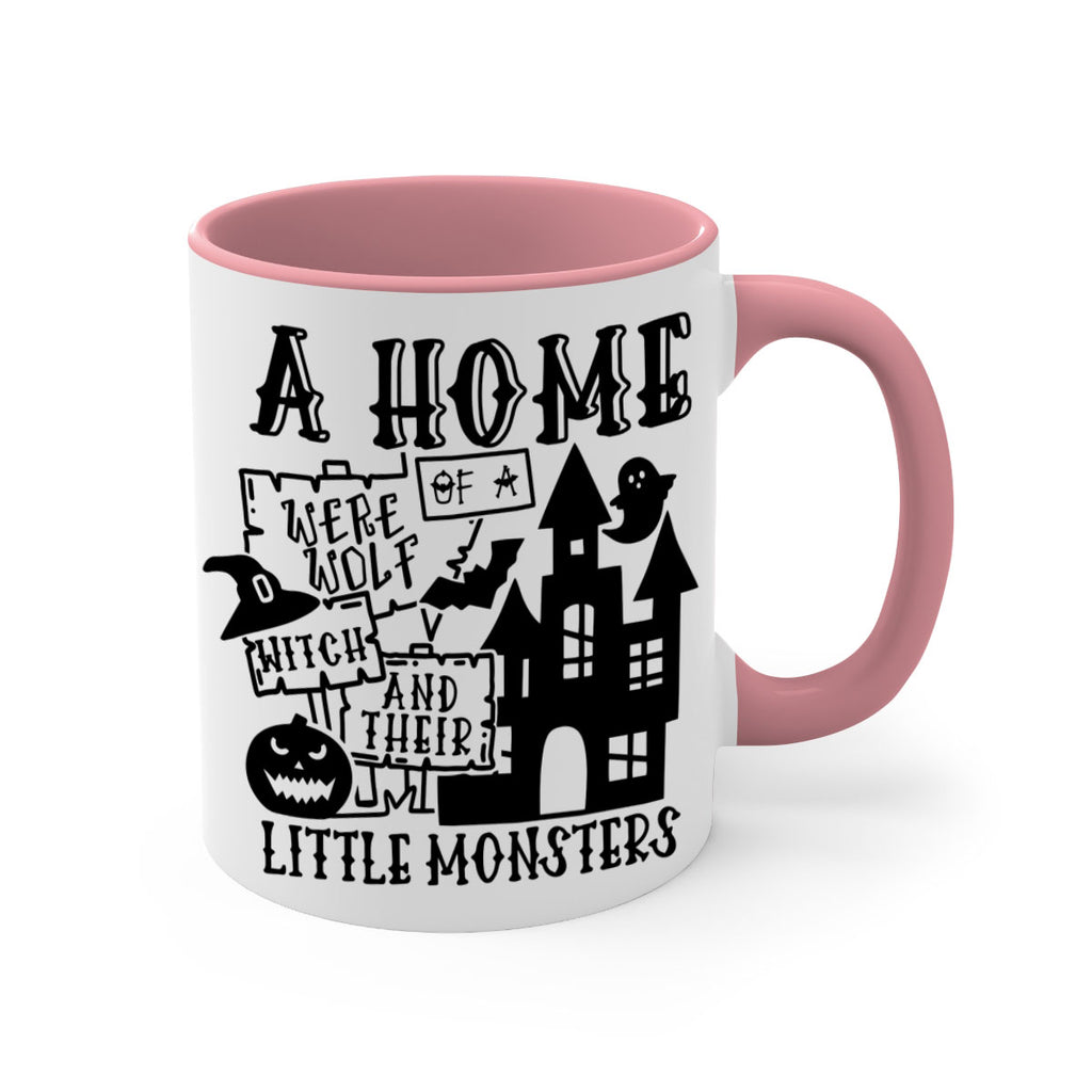 a home of a were wolf witch and their little monsters 96#- halloween-Mug / Coffee Cup