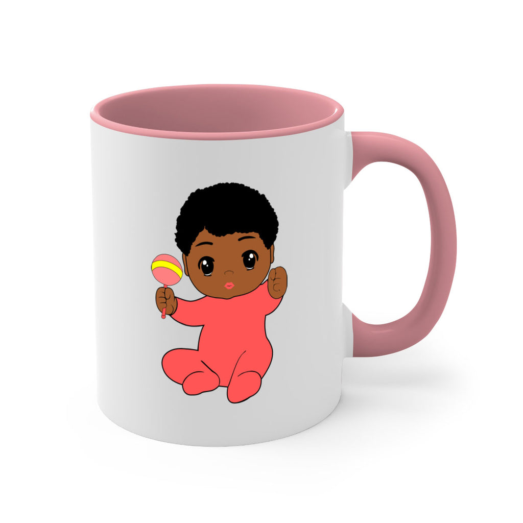 black baby boy 4#- Black men - Boys-Mug / Coffee Cup