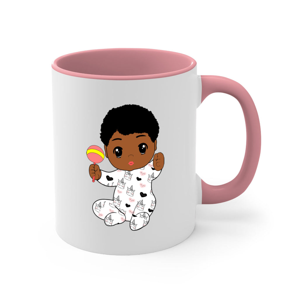 black baby boy 7#- Black men - Boys-Mug / Coffee Cup