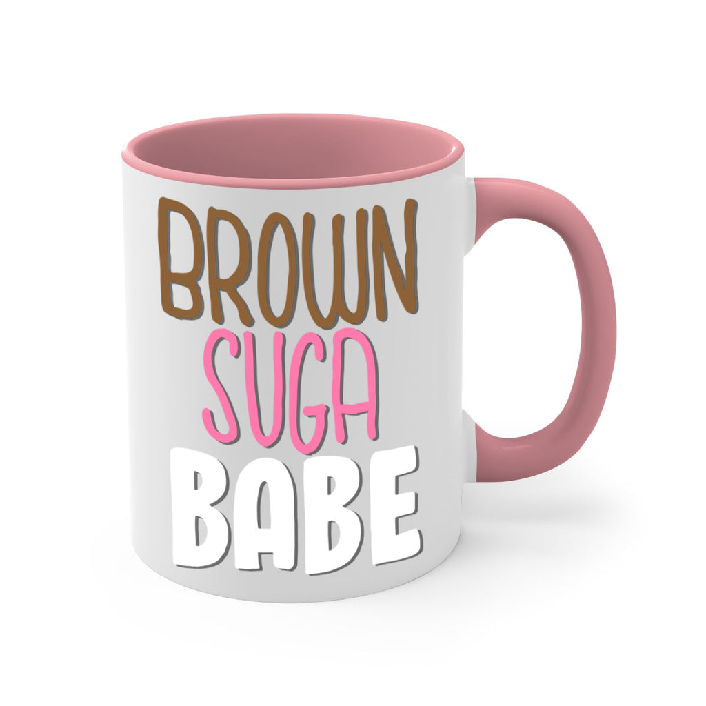 brown suga babe 190#- black words - phrases-Mug / Coffee Cup