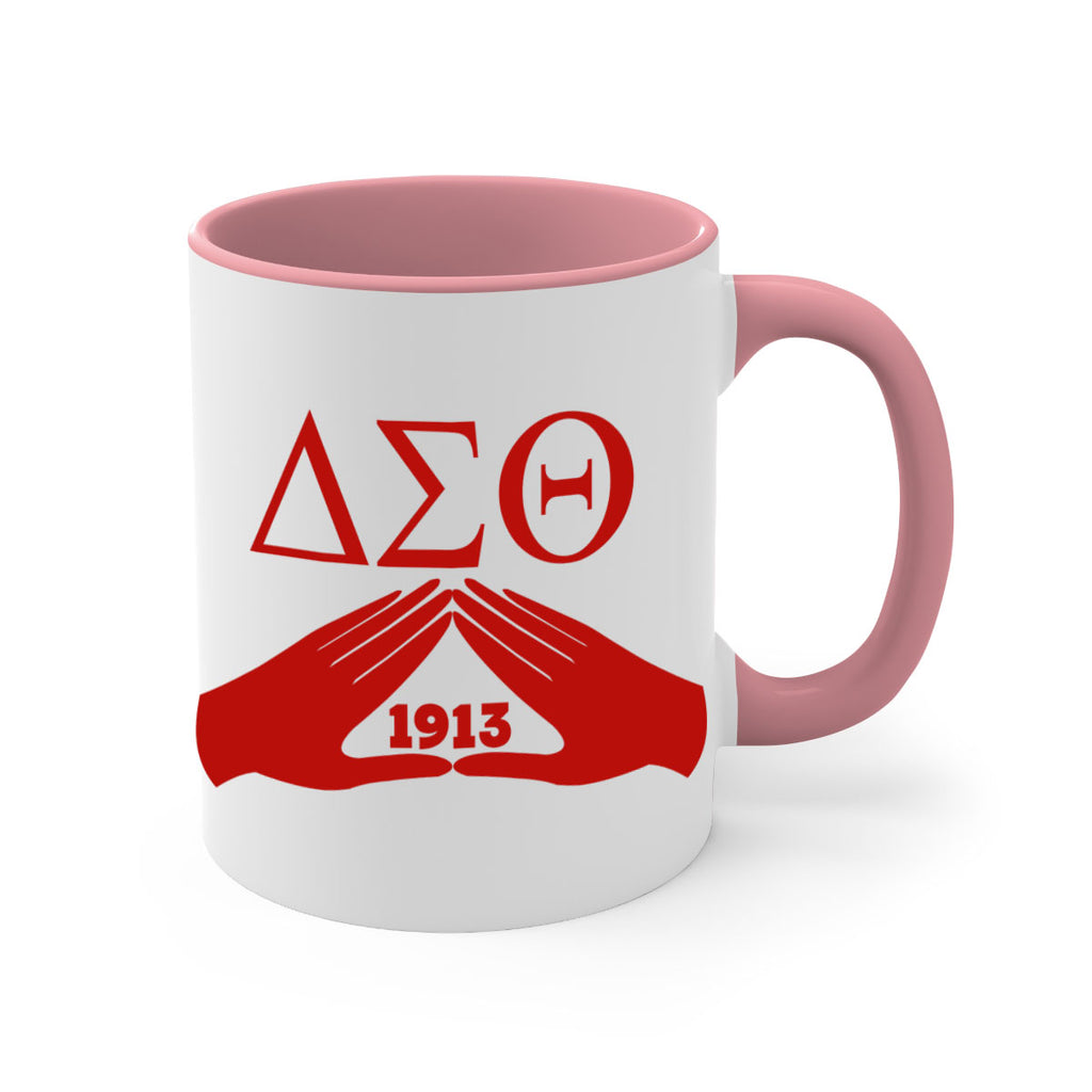 delta sigma theta 8#- black words - phrases-Mug / Coffee Cup