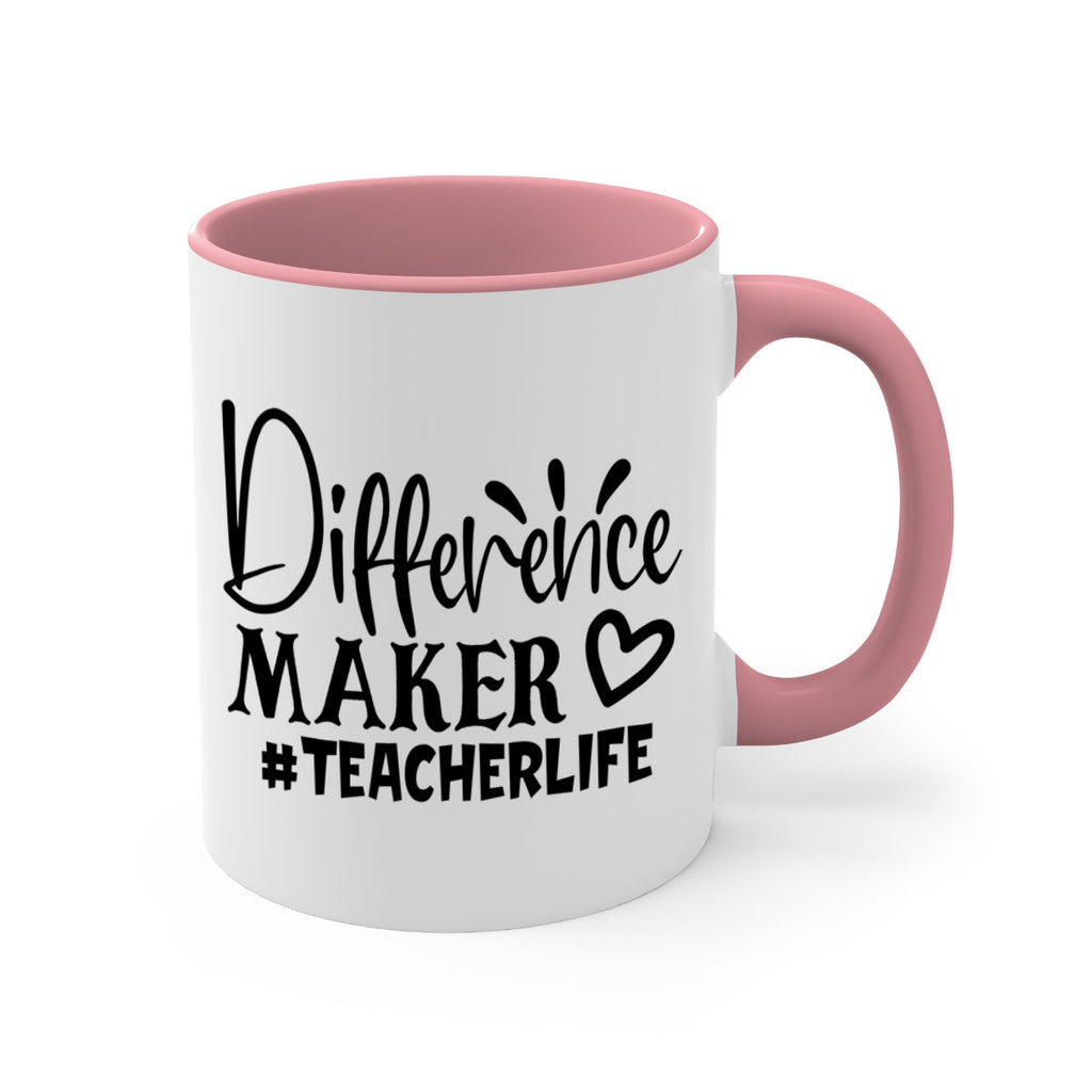 difference maker teacherlife Style 185#- teacher-Mug / Coffee Cup