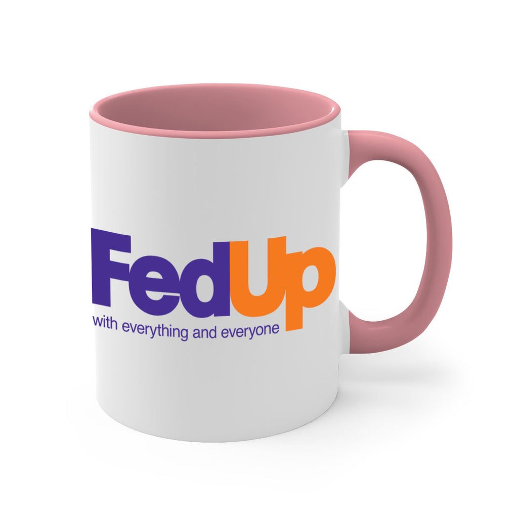 fed up 159#- black words - phrases-Mug / Coffee Cup