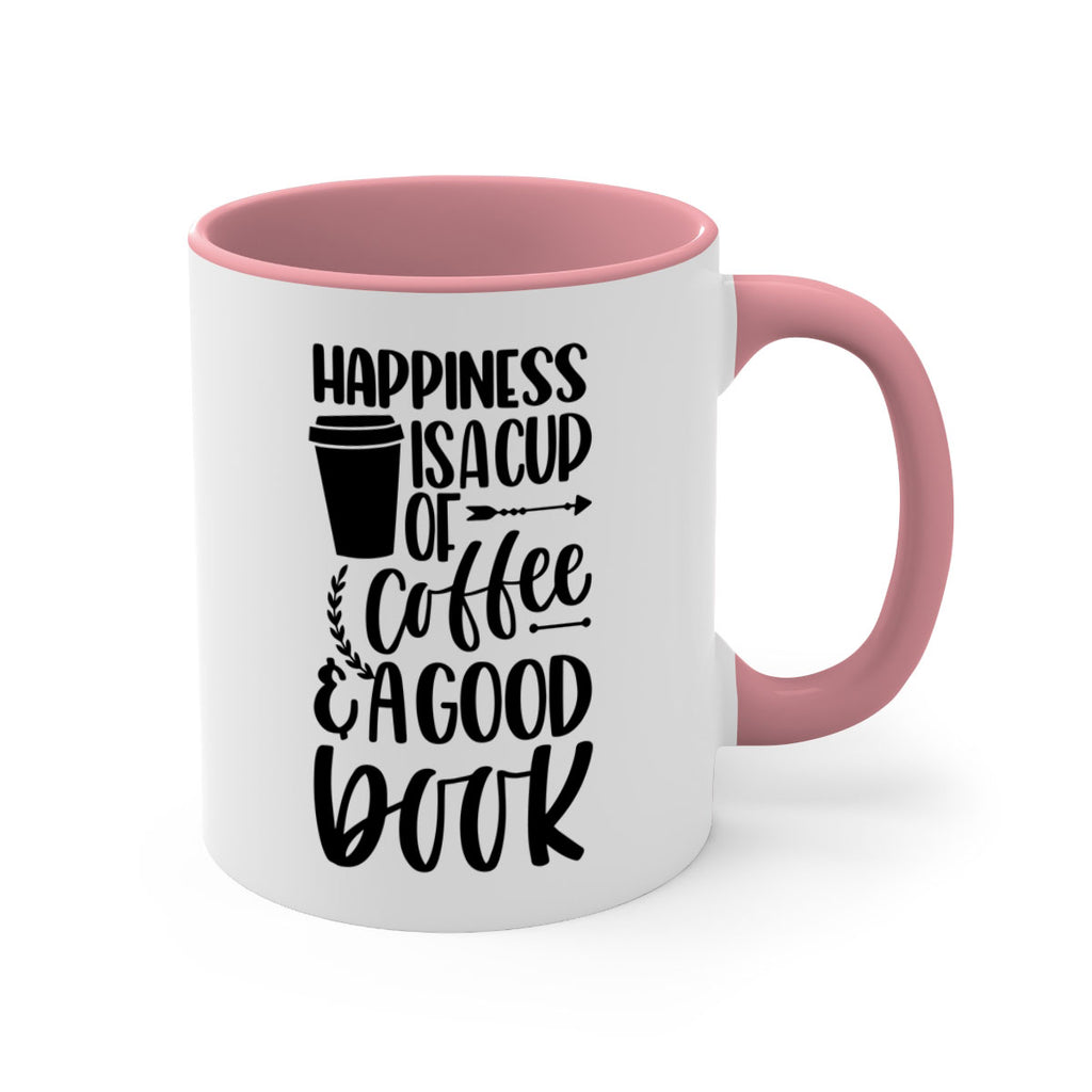 happiness is a cup of coffee 39#- Reading - Books-Mug / Coffee Cup