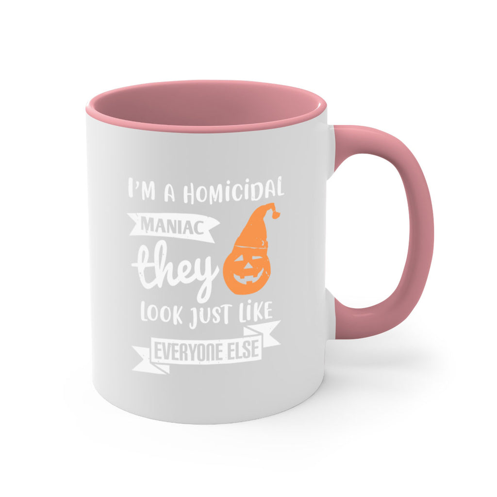 i’m a homicidal maniac 142#- halloween-Mug / Coffee Cup