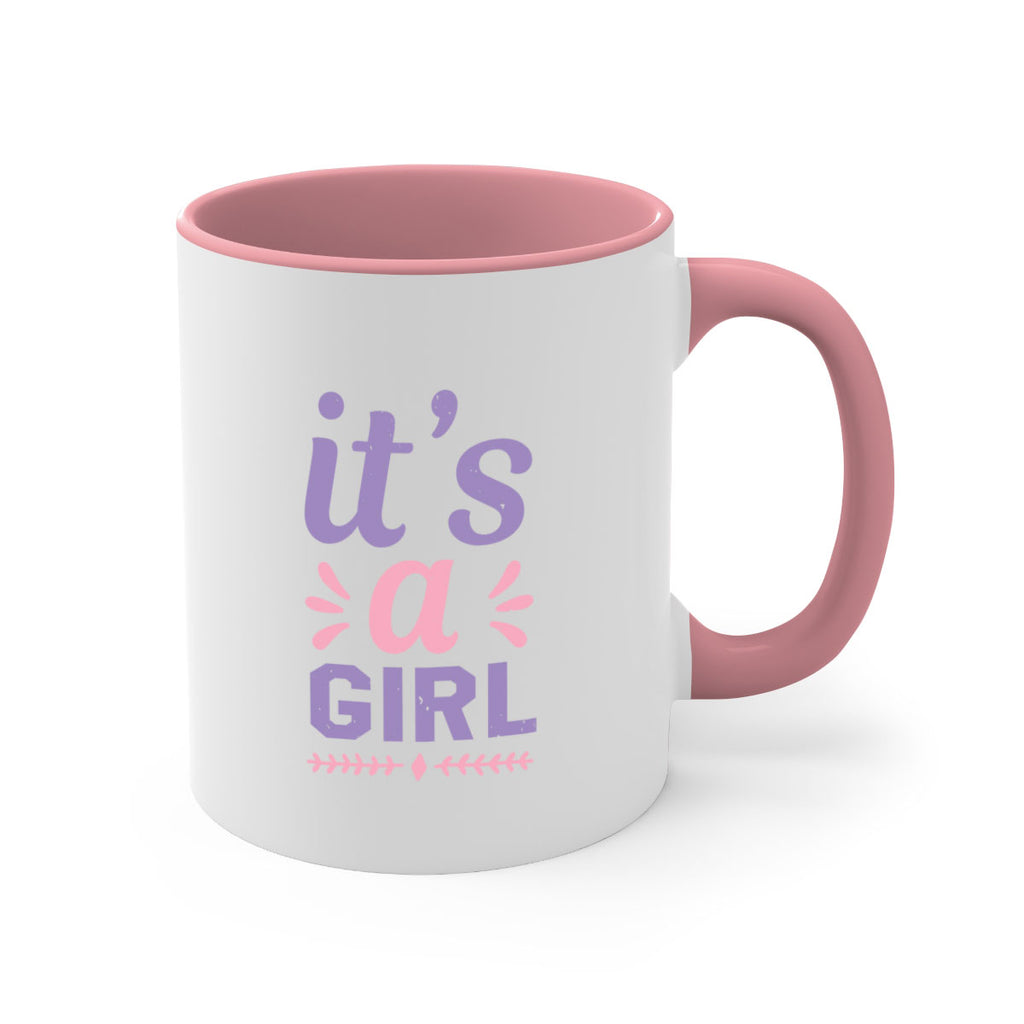 its a girl Style 32#- baby shower-Mug / Coffee Cup