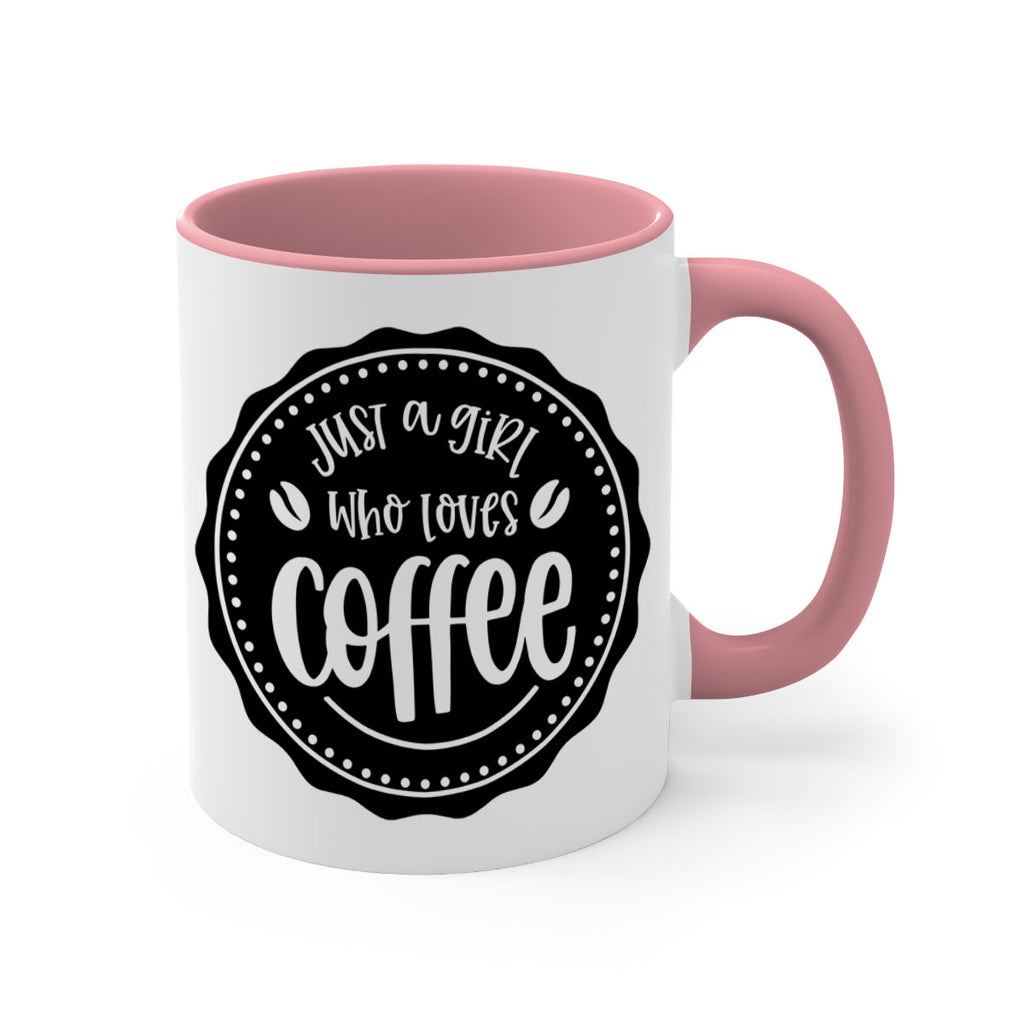 just a girl who loves coffee 85#- coffee-Mug / Coffee Cup